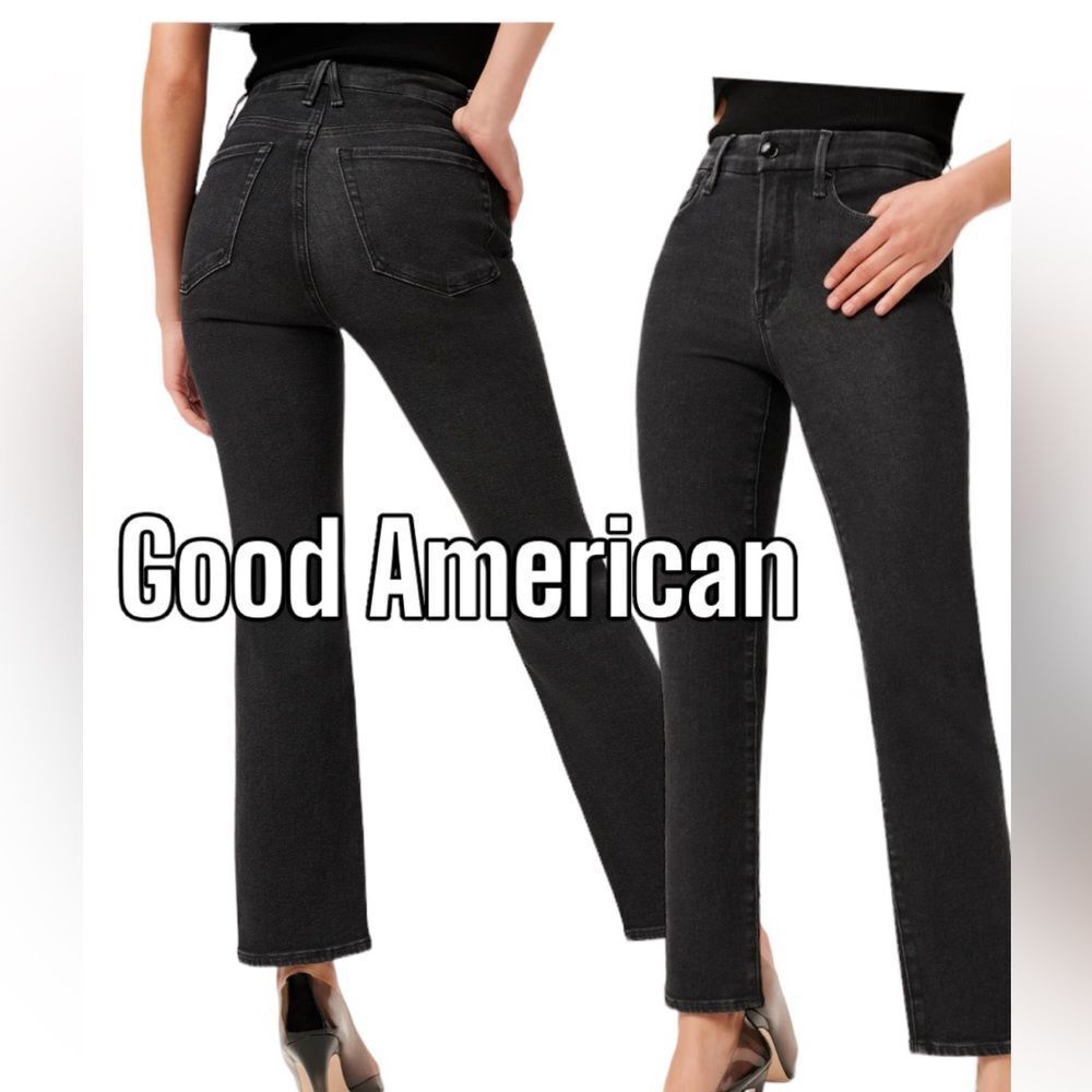 Good American Black Women Jeans